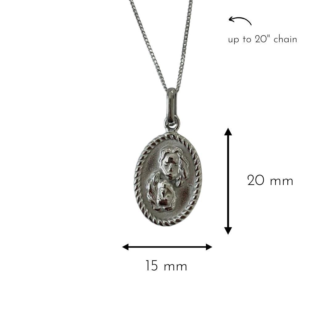 Silver Zodiac Charm Necklace - The Smart Minimalist
