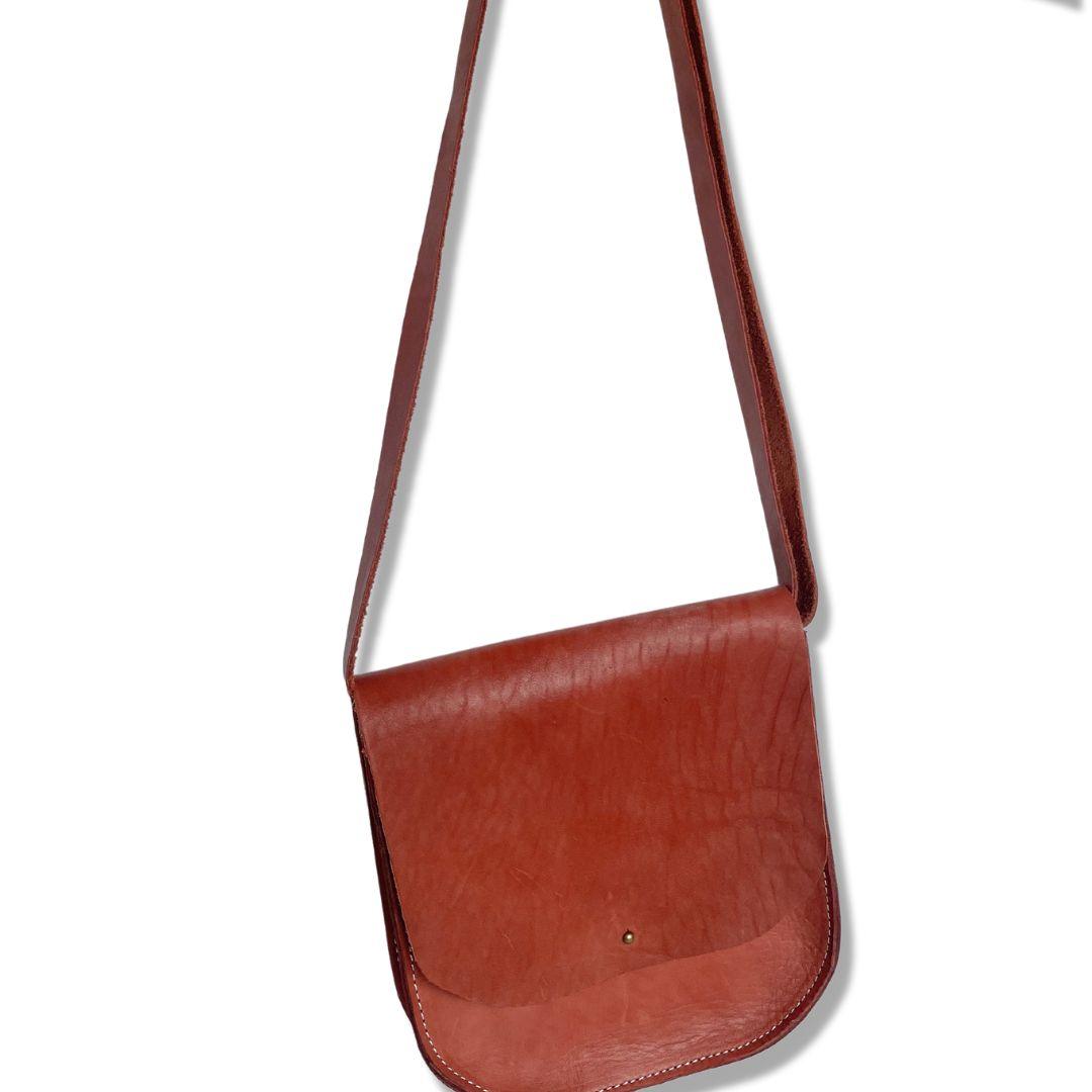 Handmade Minimalist Leather Saddlebag - The Smart Minimalist