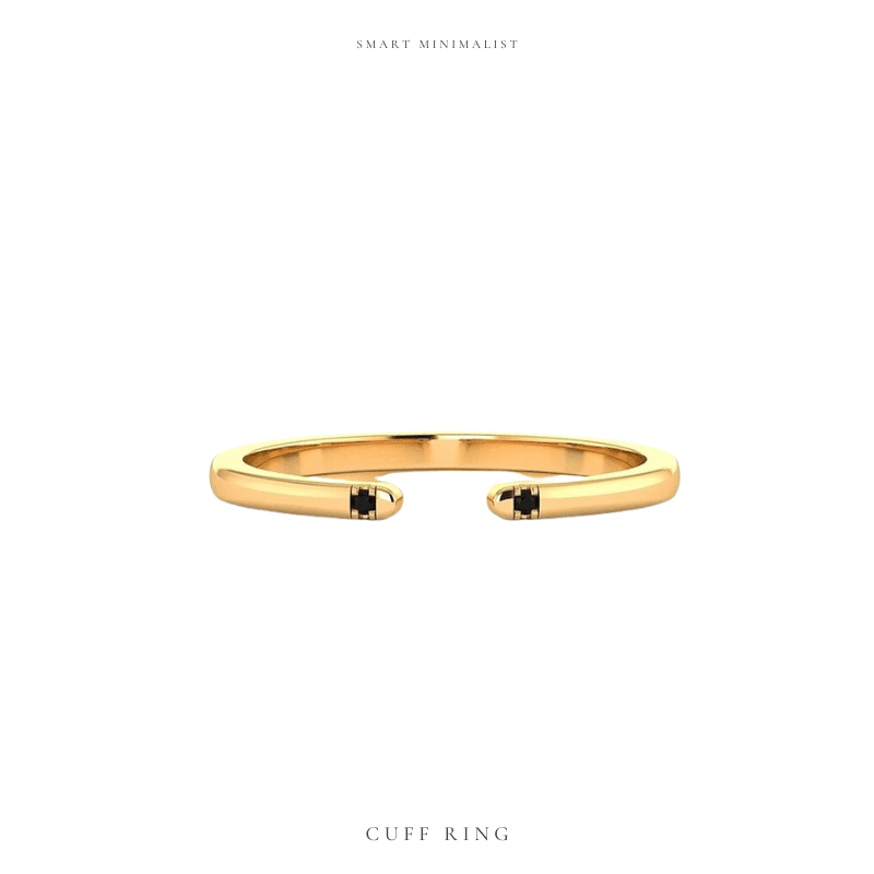 the smart minimalist Surprise Bag - Set of 3 Vermeil Stacking Rings