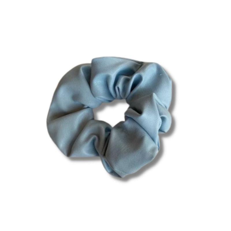 2 PACK - Faux Leather Scrunchie Hair Tie - The Smart Minimalist