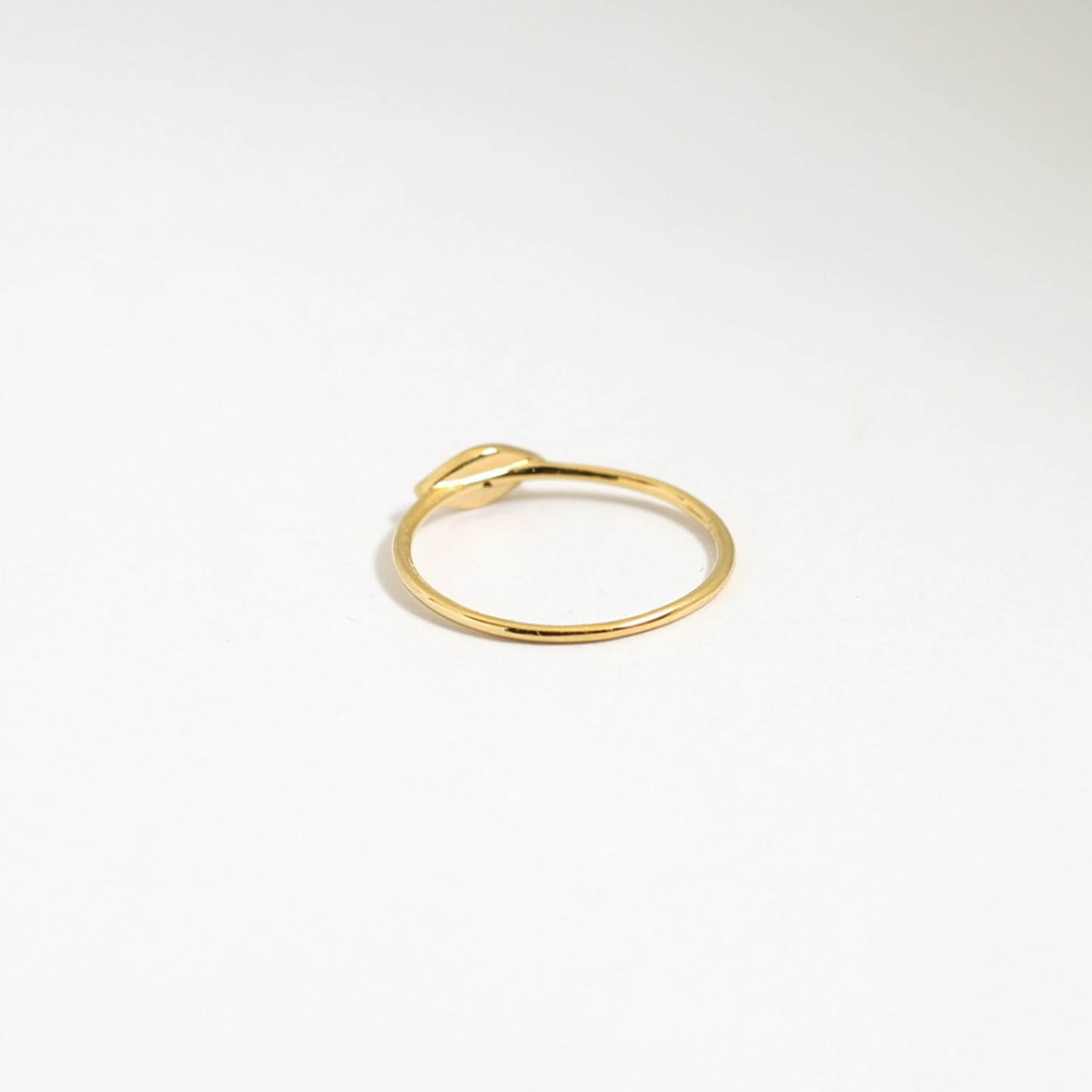 Evil Eye Ring - 10k Solid Gold & Enamel - The Smart Minimalist