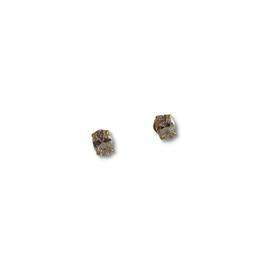 The Smart Minimalist made in canada Classic Oval Stone Studs