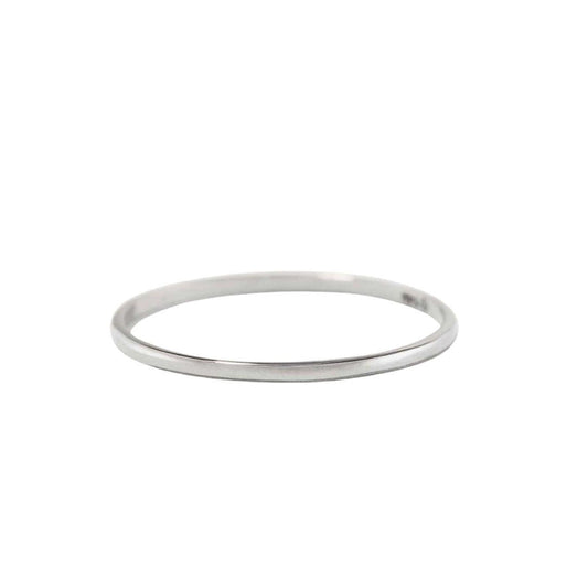 Classic 925 Silver Band Ring - The Smart Minimalist