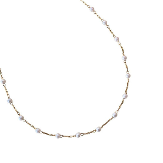 Dainty Pearl Necklace - The Smart Minimalist