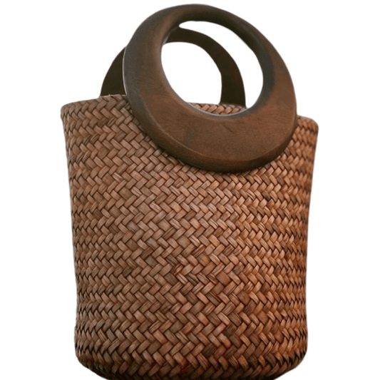 Woven Bucket Bag - The Smart Minimalist